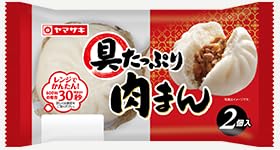 Amazon.co.jp: ヤマザキ 具たっぷり肉まん 2個入り ×3個セット 山崎製